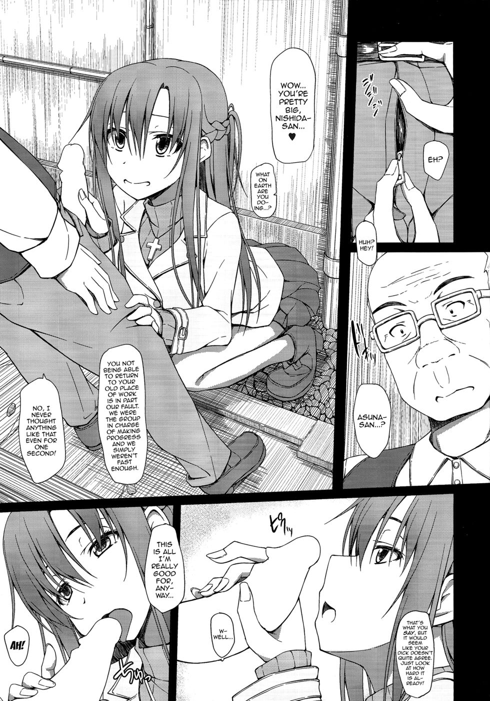 Hentai Manga Comic-Slave Asuna Online-Chapter 3-8